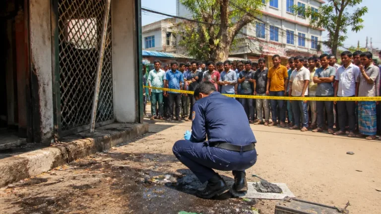 গাংনী বাজারে দুইটি বিস্ফোরণ: বিএনপি কার্যালয়ের পাশে আতঙ্ক, বোমা-সদৃশ উপকরণ উদ্ধার