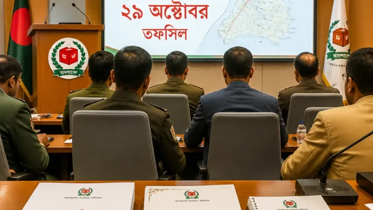 ইসি ও মন্ত্রণালয়ের বৈঠক আজ: স্থানীয় নির্বাচন ও ঠাকুরগাঁও-১ উপনির্বাচন প্রস্তুতি কেন্দ্রবিন্দুতে