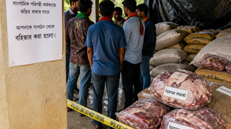 জামালপুরে ঘোড়ার মাংস কাণ্ড: টাকা নিয়ে আটক মুক্তি দেওয়ার অভিযোগে জেলা ছাত্রদল নেতা বহিষ্কার