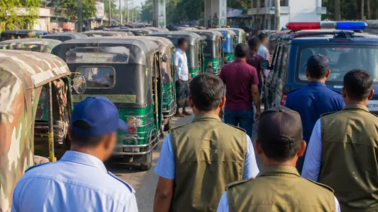 জামালপুরে সিএনজি চালকদের আড়াই ঘণ্টার মহাসড়ক অবরোধ প্রত্যাহার, প্রশাসনের আশ্বাসে যান চলাচল স্বাভাবিক