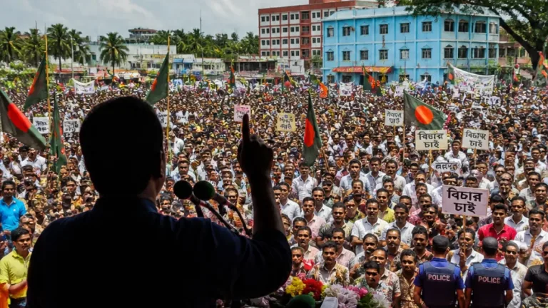 জামালপুরে তথ্য প্রতিমন্ত্রী: 'ফ্যাসিবাদের স্থান বাংলাদেশের মাটিতে নেই'