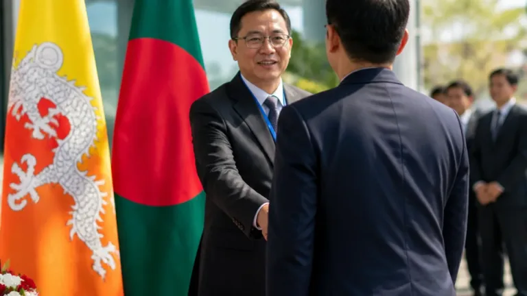 জার্মানি যাওয়ার পথে ঢাকায় ভুটানের প্রধানমন্ত্রী, সার্ক পুনরুজ্জীবনে সমর্থনের অনুরোধ