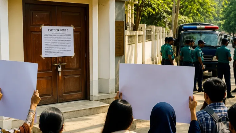 জাসদ অভিযোগ: শিশু কল্যাণ ভবন থেকে কার্যালয় উচ্ছেদ 'আইনবহির্ভূত ও গণতন্ত্রবিরোধী'