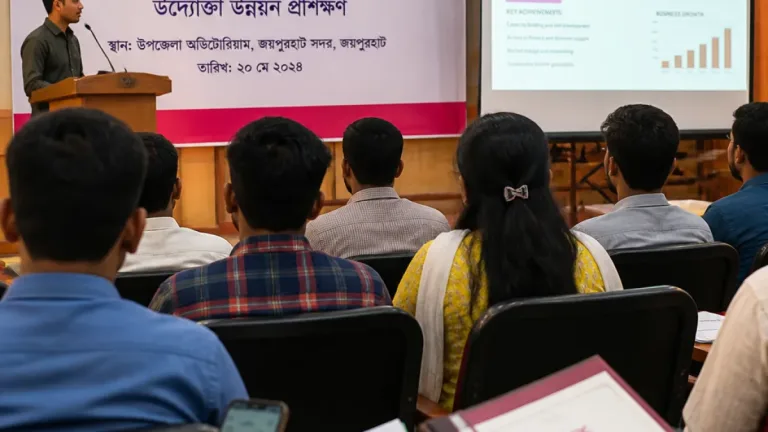 জয়পুরহাটে ব্র্যাকের যুবউদ্যোক্তা প্রকল্প সমাপ্তি: স্থানীয় উদ্যোক্তাদের আর্থিক অন্তর্ভুক্তি জোরদার করার ঘোষণা