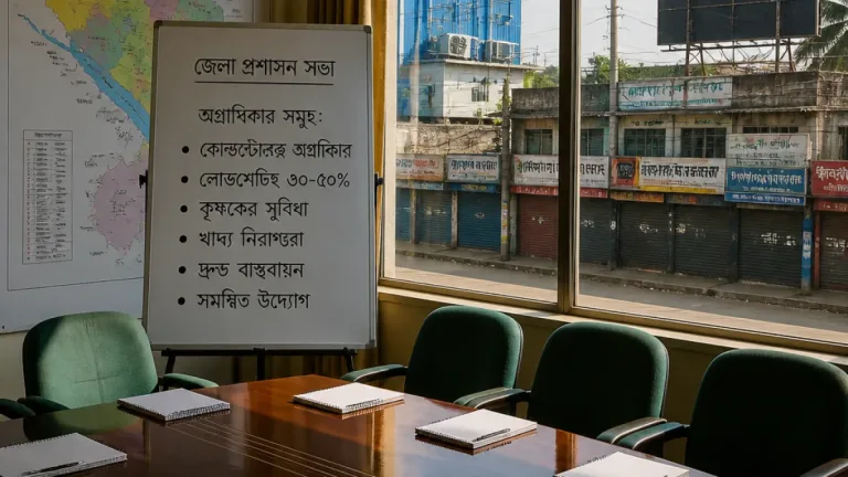 জ্বালানি সংকট মোকাবিলায় মুন্সিগঞ্জে বিদ্যুৎ ব্যবস্থাপনা-বিধি কঠোর—কোল্ডস্টোরেজ ও শিল্পকে অগ্রাধিকার