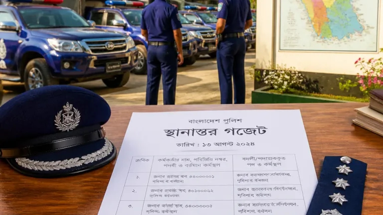 ঝালকাঠির নতুন পুলিশ সুপার মেরিন সুলতানা; রাজশাহীতে এআইজি মামুন অর রশিদ নিযুক্ত