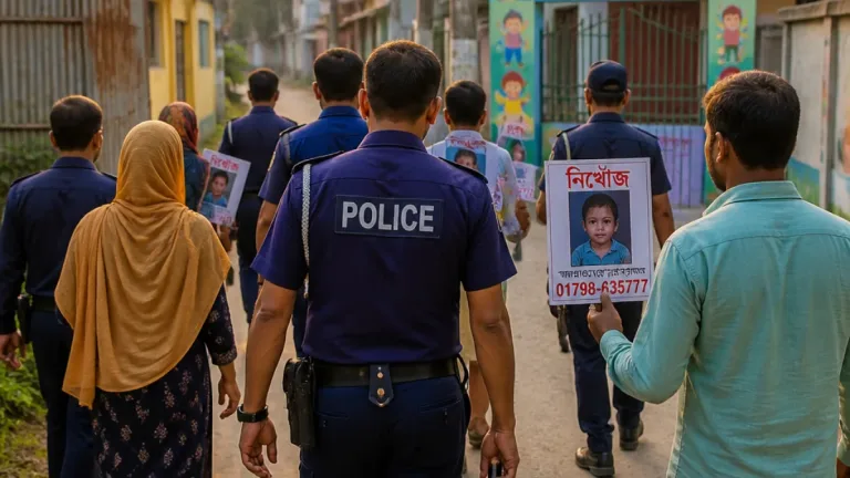 ঝিনাইদাহ সদর: ছয় দিন ধরে নিখোঁজ ১৩ বছরের তানজিল, পরিবার ও পুলিশ তল্লাশি জোরালো