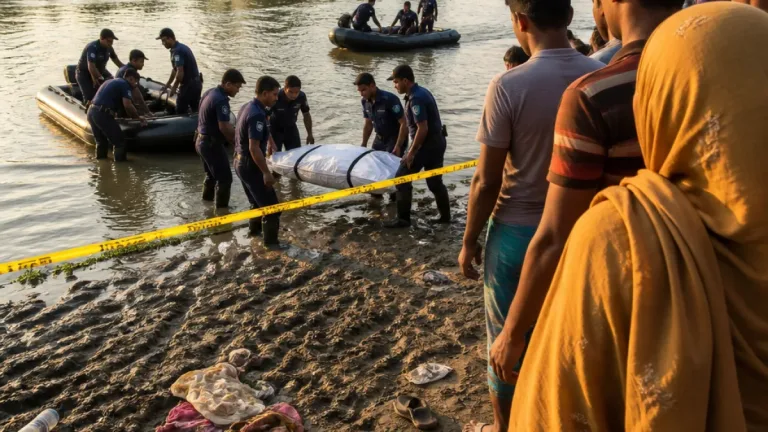 কালিয়া নদীতে গোসল করতে গিয়ে নিখোঁজ ৮ বছরের শিশুর দুইদিন পর মরদেহ উদ্ধার