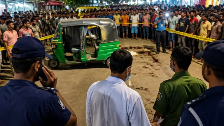 কালিয়াকৈরে স্ত্রীর কুপ্রস্তাবের প্রতিবাদে অটোরিকশাচালক সুমনকে হত্যা: দুই আসামি গ্রেপ্তার
