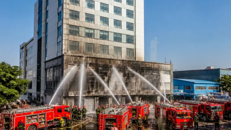 কালিয়াকৈরের সফিপুরে ইবনে সিনা ফার্মাসিউটিক্যালসে আগুন নিয়ন্ত্রণে আসে