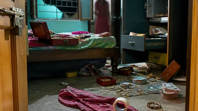 কামারখন্দে ব্যবসায়ীর বাড়িতে সশস্ত্র না হলেও নৃশংস ডাকাতি: স্ত্রীর হাত-মুখ বেঁধে দুই শিশুকে ভীতি দেখিয়ে লুট