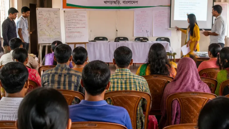 খাগড়াছড়িতে দুর্নীতিবিরোধী সামাজিক আন্দোলন জোরদারের আলোচনা; মাঠকর্মীদের অভিজ্ঞতা শেয়ারিং