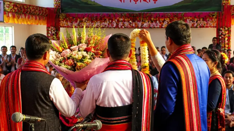 খাগড়াছড়িতে জেলা পরিষদের নবগঠিত চেয়ারম্যান ও সদস্যদের বিএনপির সংবর্ধনা