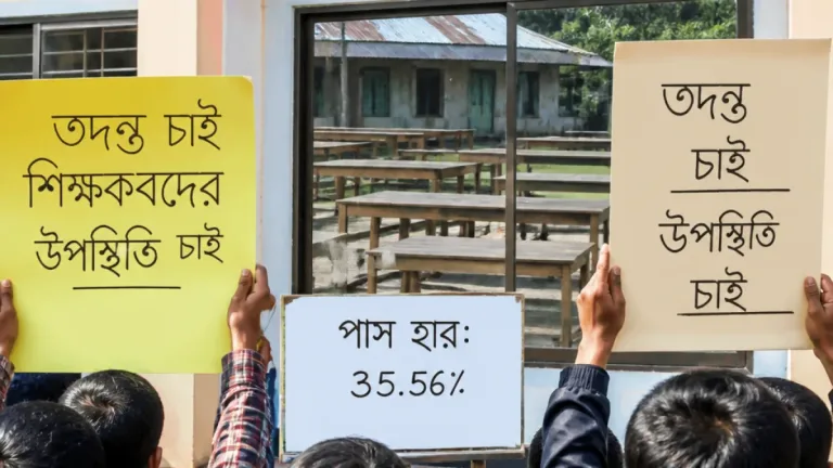 খাগড়াছড়িতে তিন বিদ্যালয়ে কোনো পরীক্ষার্থীর পাস নেই, জেলা পাস হার কেবল ৩৫.৫৬%
