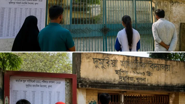 খুলনায় দুই বিদ্যালয়ে এসএসসিতে কেউ পাস করেনি, শিক্ষাঙ্গনে উদ্বেগ