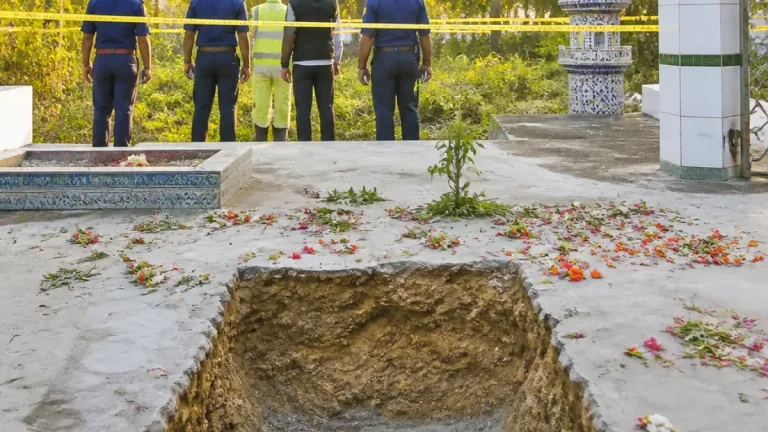 কুষ্টিয়ার পীর শামীমের কবর উত্তোলন: মামলা, তদন্ত ও পুলিশের পাহারায় দাফন