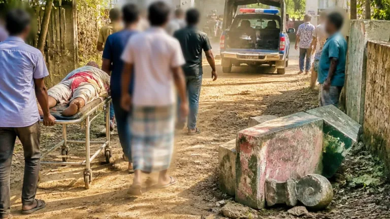 লাখাইয়ের তেঘরিয়ায় জমি বিরোধে সংঘর্ষে অন্তত ১৫ জন আহত