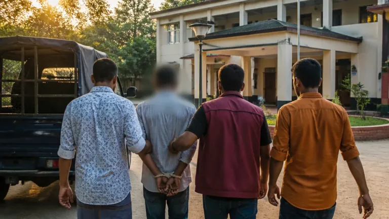 লালমনিরহাটে ওয়ার্ড অপরাধ নির্মূল কমিটির হাতে দুই মাদকসেবী আটক, নির্বাহী ম্যাজিস্ট্রেট জরিমানা করে জেলহাজতে পাঠালেন