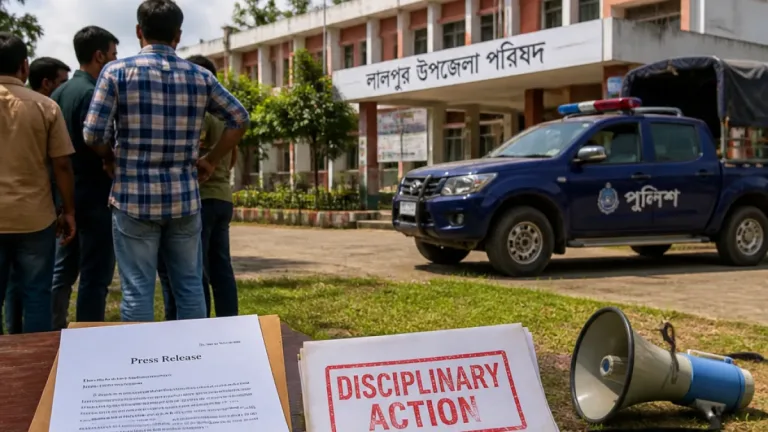 লালপুরে সাংবাদিক লাঞ্ছিত ঘটনায় নাটোর ছাত্রদলের তিন কর্মী বহিষ্কার