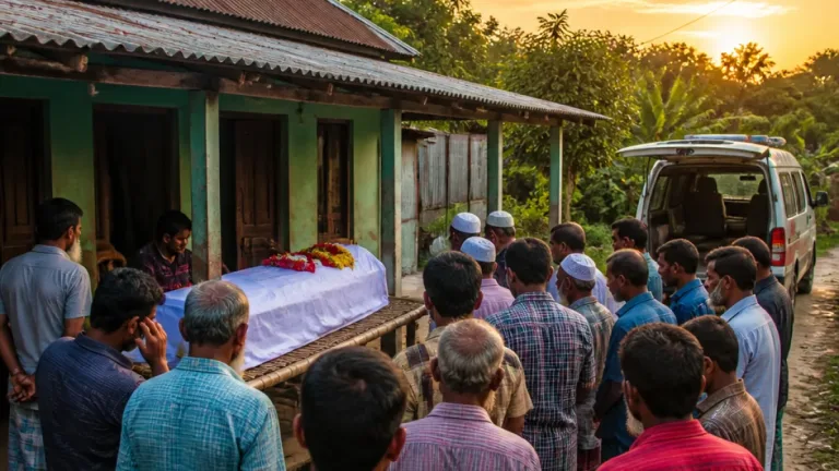 লেবাননে ড্রোন হামলায় নিহত সাতক্ষীরার শুভের মরদেহ দেশে ফিরে এসেছে