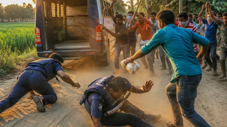 মাদকবিরোধী অভিযানে পুলিশের ওপর হামলা: লোহাগড়ায় এসআই আহত, মাদকসুব্বকে ছিনিয়ে নেয়া হয়