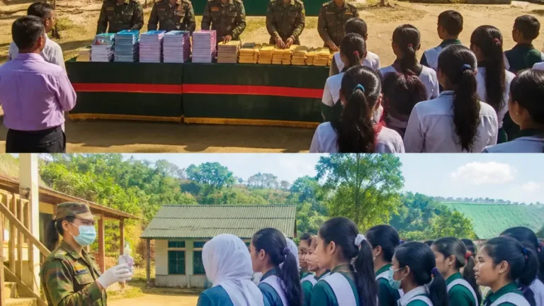 মহালছড়িতে সেনাবাহিনীর উদ্যোগে কৃতী শিক্ষার্থী সম্মাননা ও শিক্ষা সহায়তা