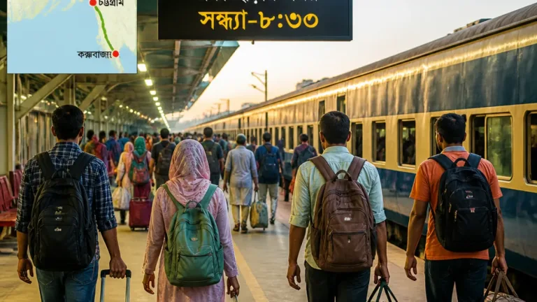 মহানগর এক্সপ্রেস কক্সবাজারে গেলে কুমিল্লা-চালনা সহজ হবে: রেল প্রস্তাবে স্থানীয় স্টপেজ