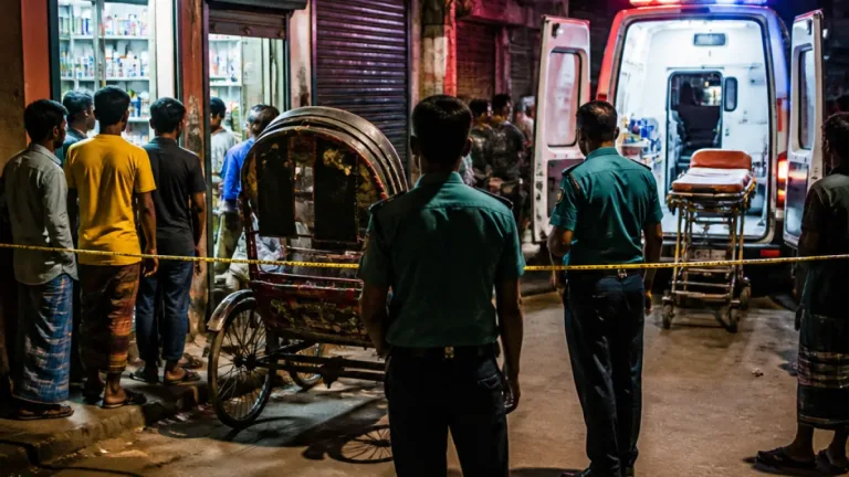 মালোপাড়ায় হাতাহাতিতে রিকশাচালক পলাশের মৃত্যু, স্ত্রী হত্যার মামলা করেছেন