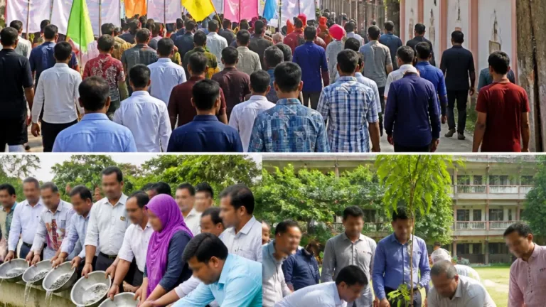 মানিকগঞ্জে জাতীয় মৎস্য পক্ষ: শোভাযাত্রা, পোনা অবমুক্ত ও বৃক্ষরোপণ