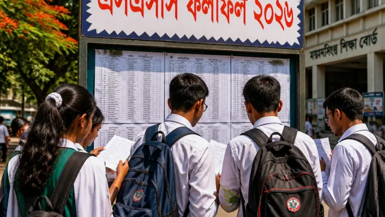 ময়মনসিংহ বোর্ডে এসএসসি পাসের হার ৫৭.৩৯%: ছাত্রীদের সফলতা তুলনায় উচ্চতর