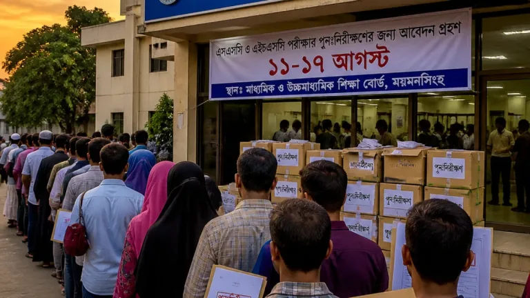ময়মনসিংহ বোর্ডে এসএসসি ফল পুনঃনিরীক্ষা আবেদন মাত্রাতিরিক্ত—৭১,০৬৬ খাতা জমা