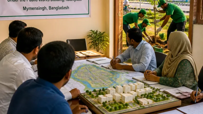 ময়মনসিংহে পরিকল্পিত নগরায়নে সহায়তার আশ্বাস দিলেন প্রতিমন্ত্রী টুকু