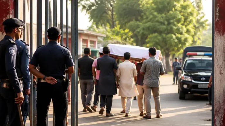 মায়ের জানাজায় অংশ নিতে চার ঘণ্টার প্যারোল পেলেন সাবেক পৌর মেয়র গোলাম হাসনাইন রাসেল