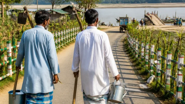 মোহাম্মদাবাদে প্রায় ৮০০ বনজ-ফলজ গাছ রোপণ: পরিবেশ ও জলবায়ু সচেতনতায় স্থানীয় উদ্যোগ