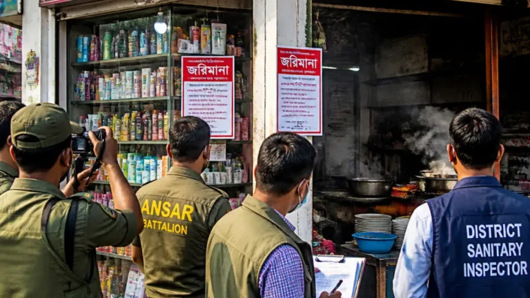 মুন্সিগঞ্জে ভোক্তা অধিকার লঙ্ঘনে দুই প্রতিষ্ঠানে ২৭ হাজার টাকা জরিমানা