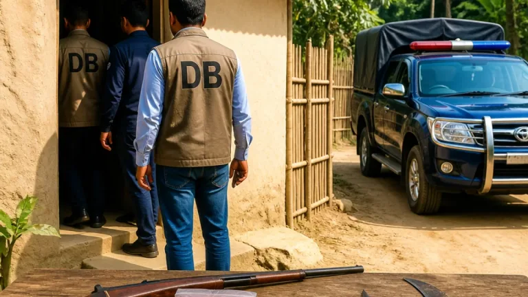 মুন্সিগঞ্জে গোয়েন্দা পুলিশের অভিযান: একনলা বন্দুক, গুলি ও ২০০ ইয়াবাসহ গ্রেপ্তার ১