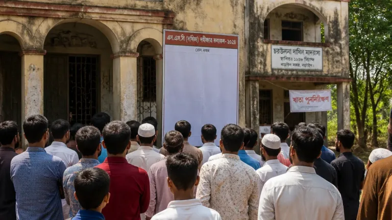নড়াইলে দুই দাখিল মাদ্রাসার কোনো পরীক্ষার্থীই পাস করেনি: শিক্ষাব্যবস্থায় প্রশ্নচিহ্ন