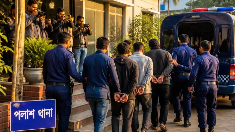 নরসিংদীতে ছাত্রদল নেতার হত্যা মামলার প্রধান আসামিসহ ৫ জন গ্রেফতার