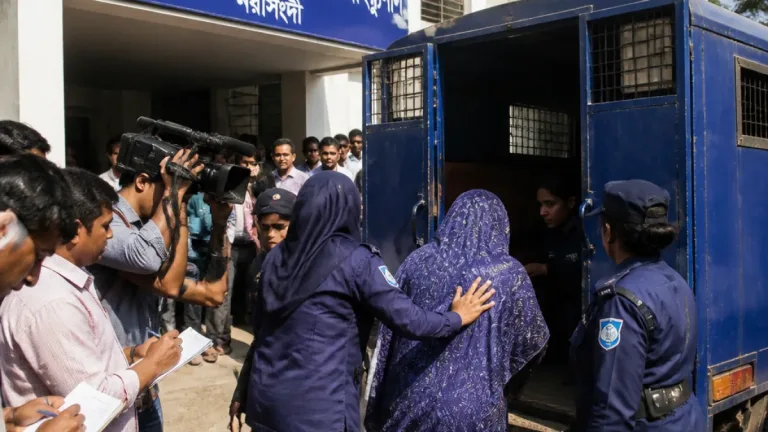 নরসিংদীতে মানবপাচার মামলার আসামিকে জামিন না মঞ্জুর করে কারাগারে পাঠাল আদালত