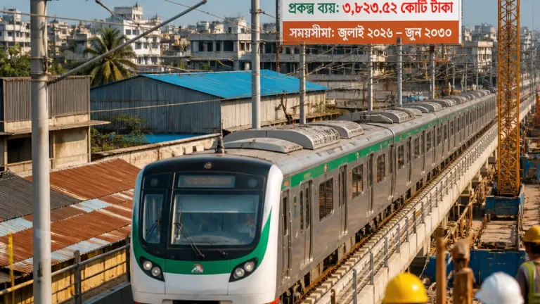 নারায়ণগঞ্জ–ঢাকা–জয়দেবপুর রুটে দেশের প্রথম বৈদ্যুতিক ট্রেন চালুর প্রস্তাব: খরচ ও সময়রেখা প্রকাশ