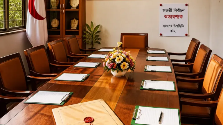 নারায়াণগঞ্জ রেড ক্রিসেন্ট ইউনিটে তিন মাসের অ্যাডহক কার্যনির্বাহী কমিটি গঠন