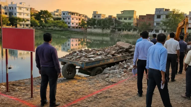 নাটোরে ৩৫ বছর পর উদ্ধার ১.৩৭ একর সরকারি খাস জমি, মূল্য ধরলো ১৪ কোটি