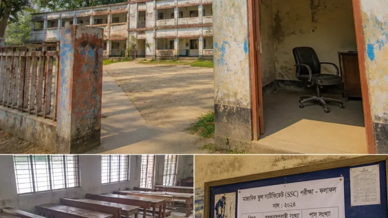 নীলফামারীর ডোমারের আমবাড়ী বালিকা বিদ্যালয়ে এসএসসিতে পাস শূন্য: শিক্ষাঙ্গনে উদ্বেগ