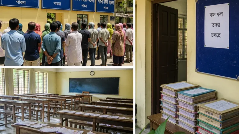 পাবনায় চার শিক্ষাপ্রতিষ্ঠানে শতভাগ ফেল: ৬০ পরীক্ষার্থীর ভবিষ্যৎ ঝুঁকিতে