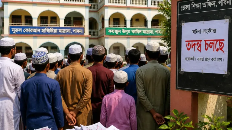 পাবনায় চার শিক্ষাপ্রতিষ্ঠানে শতভাগ ফেল: পরীক্ষার ফল নিয়ে উদ্বেগ ও পদক্ষেপের ঘোষণা