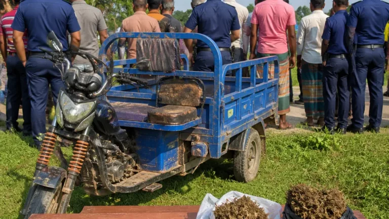 পদ্মা সেতু দক্ষিণে ইয়াবা–গাঁজাসহ একজন আটক: শরীয়তপুরে মাদক উদ্ধার ও অভিযান অব্যাহত