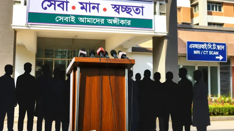 পঞ্চগড় সদর হাসপাতালে সিন্ডিকেট ভাঙার হুঁশিয়ারি দিলেন প্রতিমন্ত্রী, সার্বিক স্বাস্থ্যসেবা উন্নয়নের প্রতিশ্রুতি