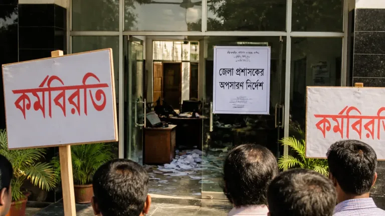 পৌরসভার সিইওর বিরুদ্ধে কর্মচারী পেটানোর অভিযোগ, রোববারের মধ্যে অপসারণের নির্দেশ ডিসির