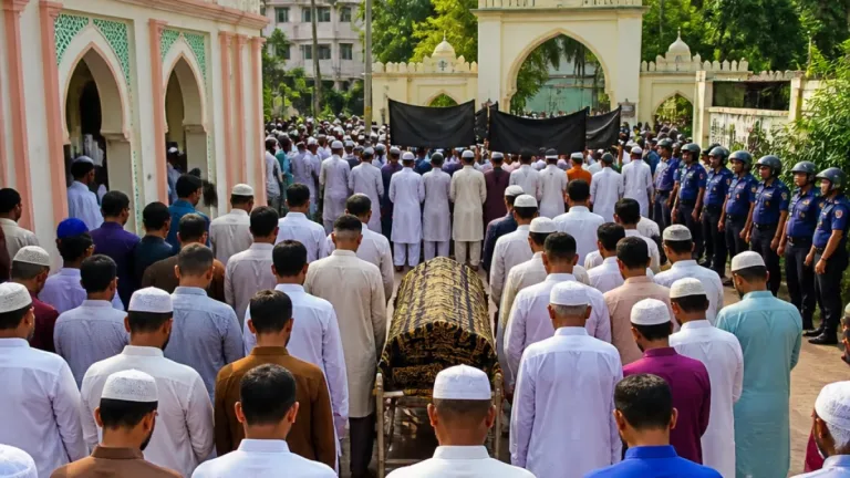 ফরিদপুরে বিএনপির প্রবীণ নেতা আলহাজ্ব জাহাঙ্গীর মিয়ার মৃত্যু, জানাজা-বিক্ষোভের মধ্যে শেষকৃত্য