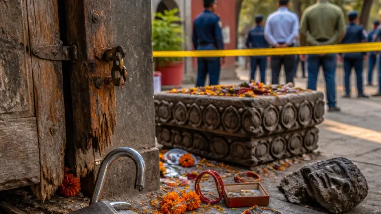 ফরিদপুরে পুরাতন মন্দিরে তালা ভেঙে কষ্টিপাথরের মূর্তি ও স্বর্ণালংকার চুরি